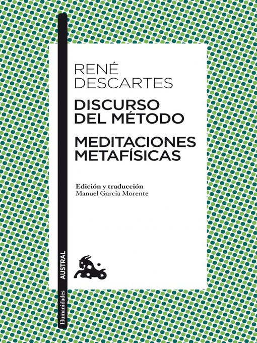 Title details for Discurso del Método / Meditaciones metafísicas by René Descartes - Available